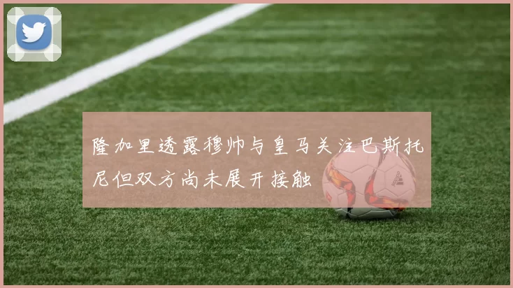 隆加里透露穆帅与皇马关注巴斯托尼但双方尚未展开接触